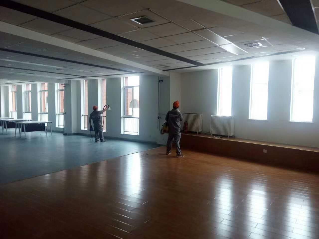 學(xué)校大廳墻面噴槍全方位施工治理甲醛 學(xué)校大廳墻面噴槍全方位施工治理甲醛