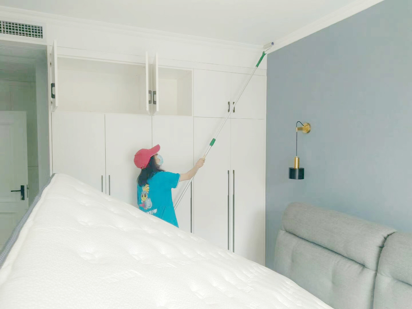 臥室頂面滾筒施工治理甲醛 臥室頂面滾筒施工治理甲醛